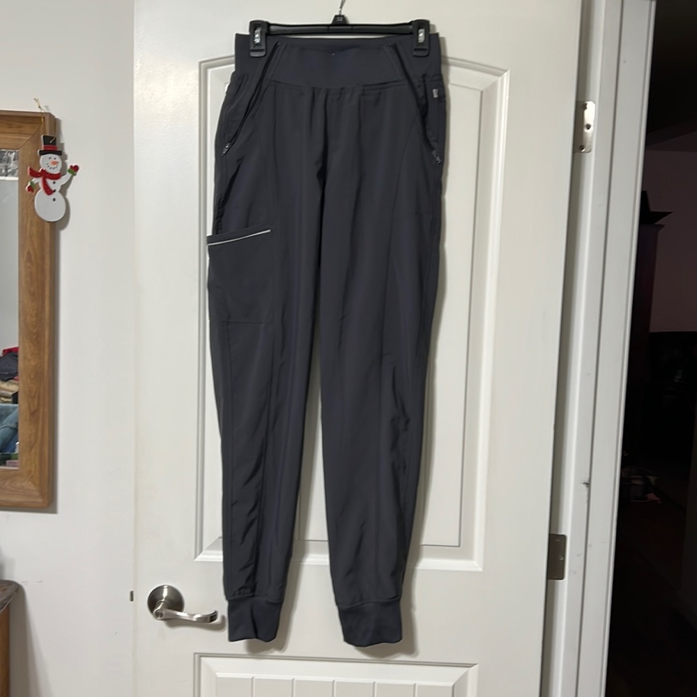 Grey jogger scrubs